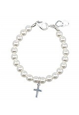 stunning tiny hand crafted infant christening bracelets